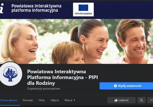 Powiatowa Interaktywna Platforma Informacyjna ma własna strona na Facebook'u